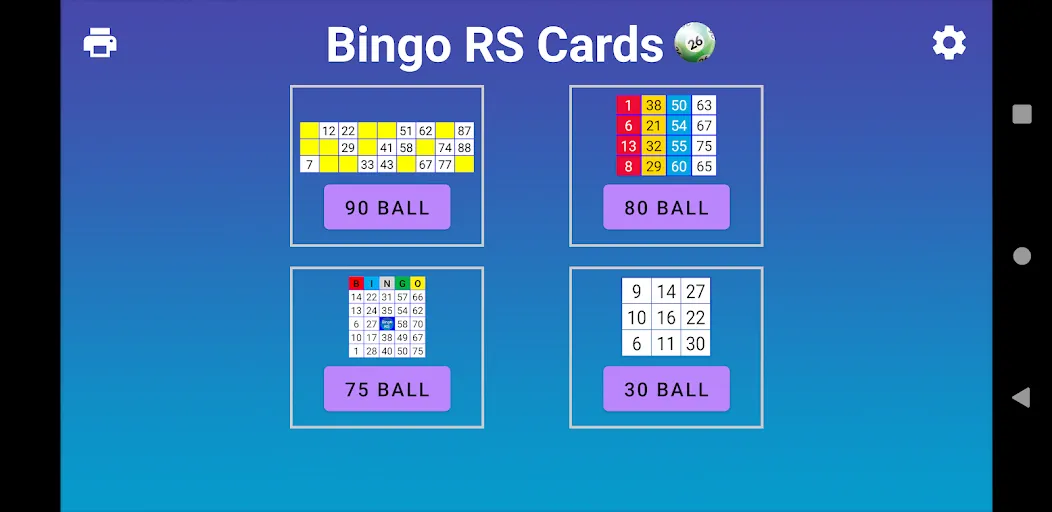 Скачать взлом Bingo RS Cards (Бинго РС Карты)  [МОД Бесконечные монеты] — стабильная версия apk на Андроид screen 1