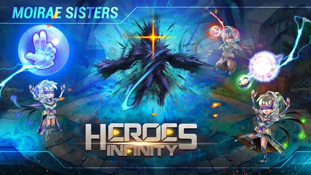 Взломанная Heroes Infinity: Super Heroes (Хироуз Инфинити)  [МОД Menu] — стабильная версия apk на Андроид screen 3