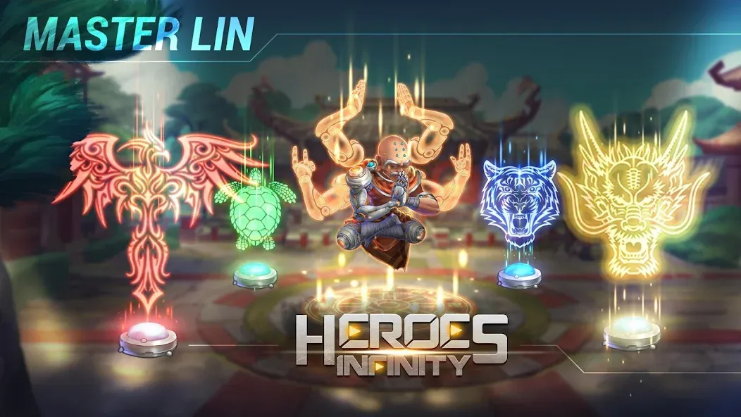 Взломанная Heroes Infinity: Super Heroes (Хироуз Инфинити)  [МОД Menu] — стабильная версия apk на Андроид screen 4