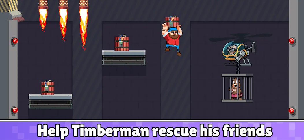 Взломанная Timberman The Big Adventure (Тимбермен Большое Приключение)  [МОД Mega Pack] — полная версия apk на Андроид screen 4