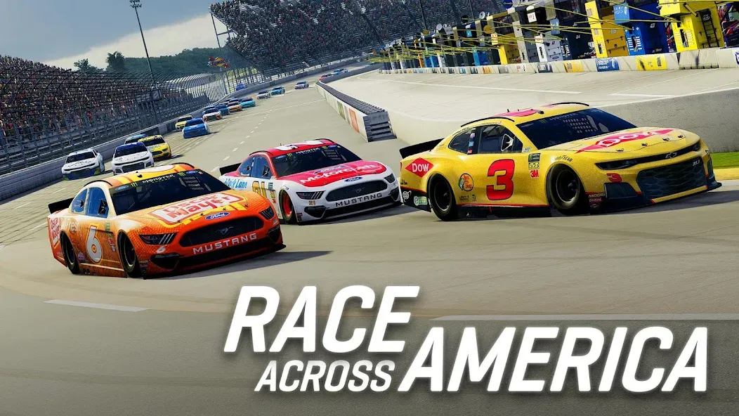 Скачать взлом NASCAR Heat Mobile (НАСКАР Хит Мобилай)  [МОД Меню] — стабильная версия apk на Андроид screen 1