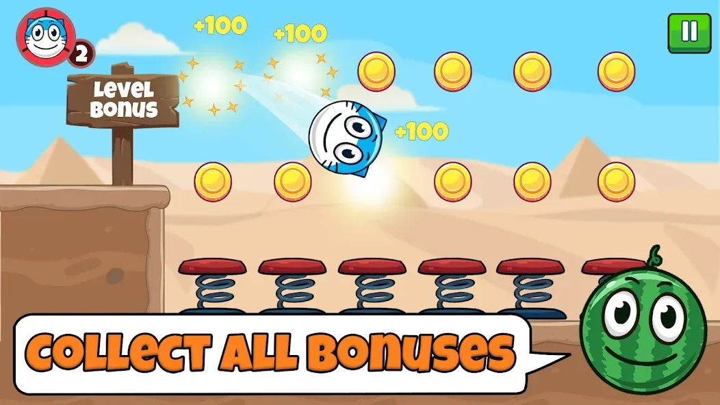 Скачать взлом Red Ball Roller (Ред Болл Роллер)  [МОД Unlimited Money] — последняя версия apk на Андроид screen 5