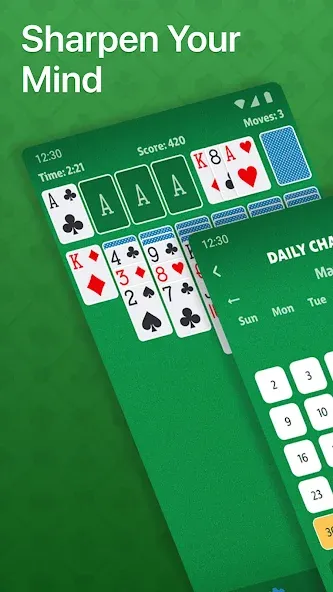 Взлом Solitaire — Classic Card Game (Солитер)  [МОД Много денег] — полная версия apk на Андроид screen 2