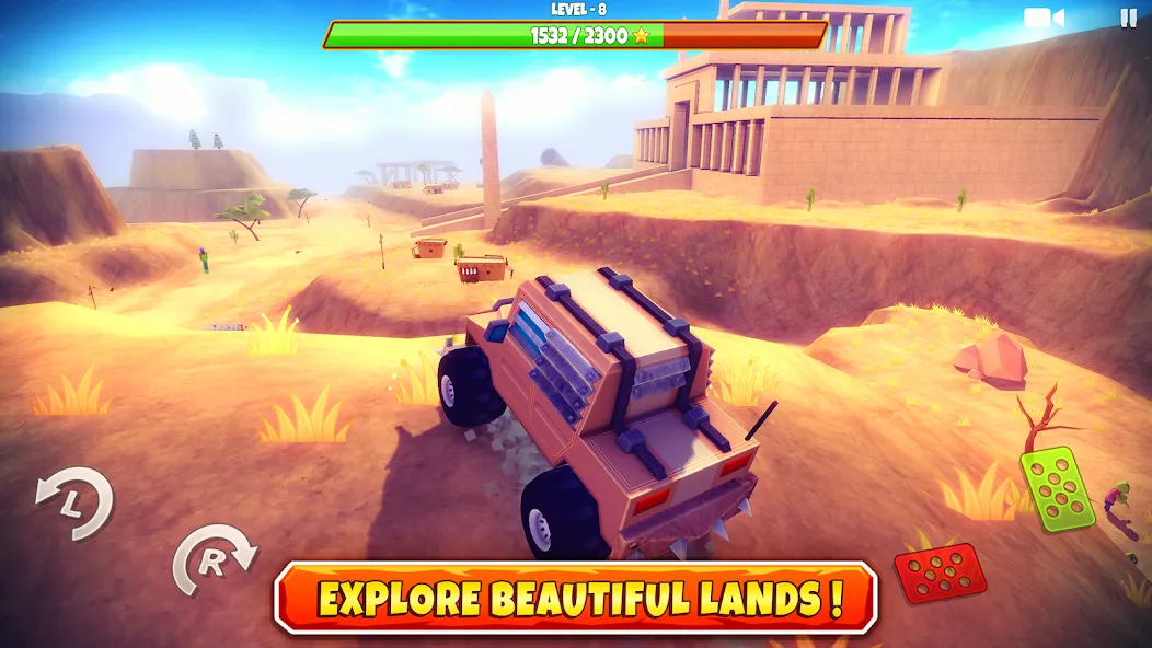 Взломанная Zombie Offroad Safari (Зомби оффроуд сафари)  [МОД Unlimited Money] — последняя версия apk на Андроид screen 1