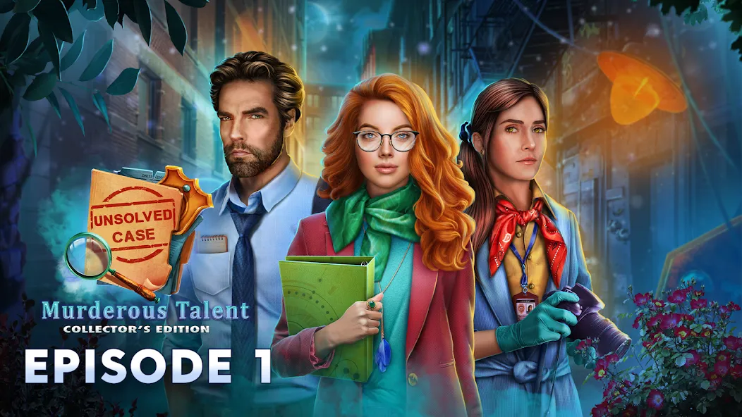 Скачать взлом Unsolved Case: Episode 1 f2p (Нераскрытое дело)  [МОД Mega Pack] — стабильная версия apk на Андроид screen 1