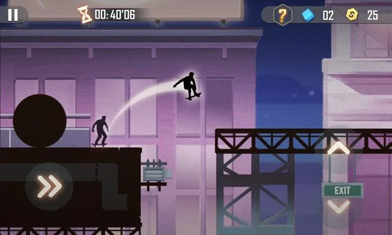 Скачать взлом Shadow Skate  [МОД Все открыто] — стабильная версия apk на Андроид screen 3