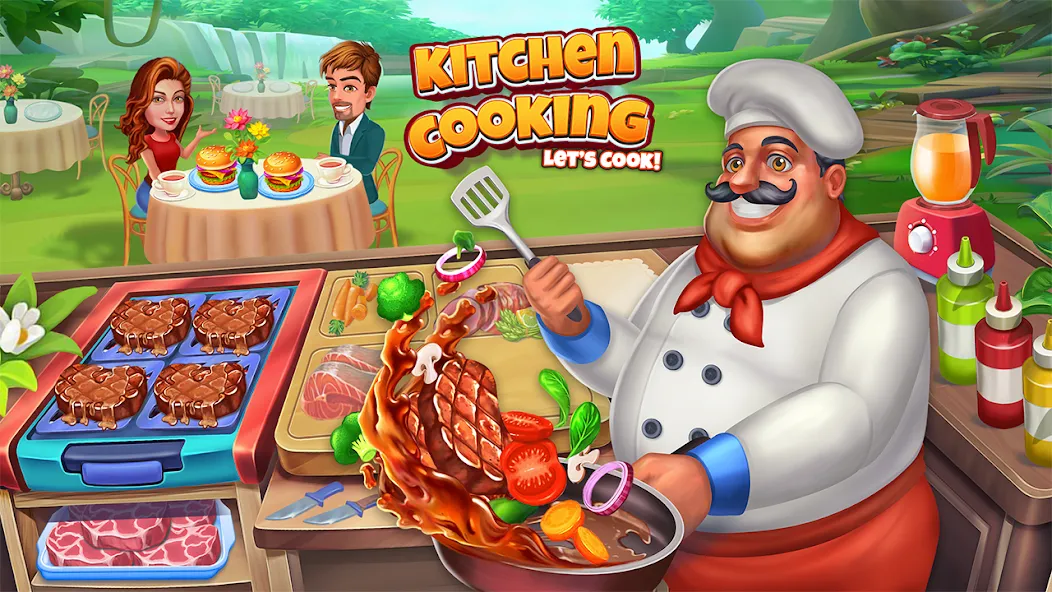 Взлом Food Cooking: Chef Restaurant  [МОД Unlocked] — последняя версия apk на Андроид screen 1