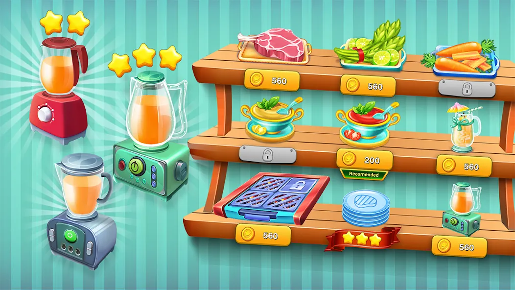 Взлом Food Cooking: Chef Restaurant  [МОД Unlocked] — последняя версия apk на Андроид screen 5