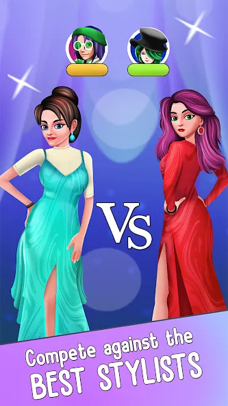 Взломанная Fashion Stylist Makeup Dressup  [МОД Unlimited Money] — стабильная версия apk на Андроид screen 1