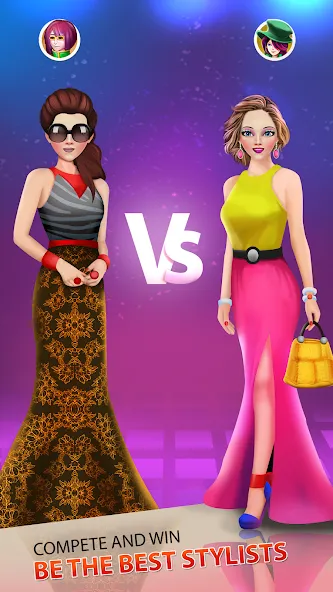 Скачать взлом Girls Dress Up: Makeup Games  [МОД Много монет] — стабильная версия apk на Андроид screen 1