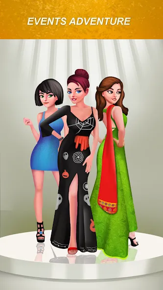 Скачать взлом Girls Dress Up: Makeup Games  [МОД Много монет] — стабильная версия apk на Андроид screen 2