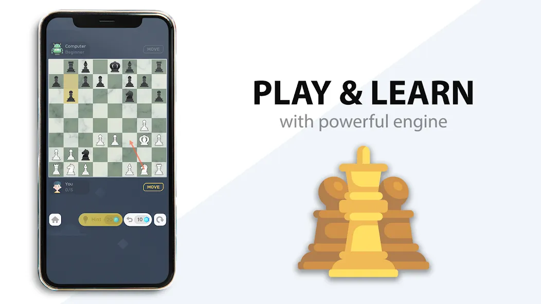 Скачать взлом Chess: Classic Board Game  [МОД Бесконечные монеты] — стабильная версия apk на Андроид screen 3