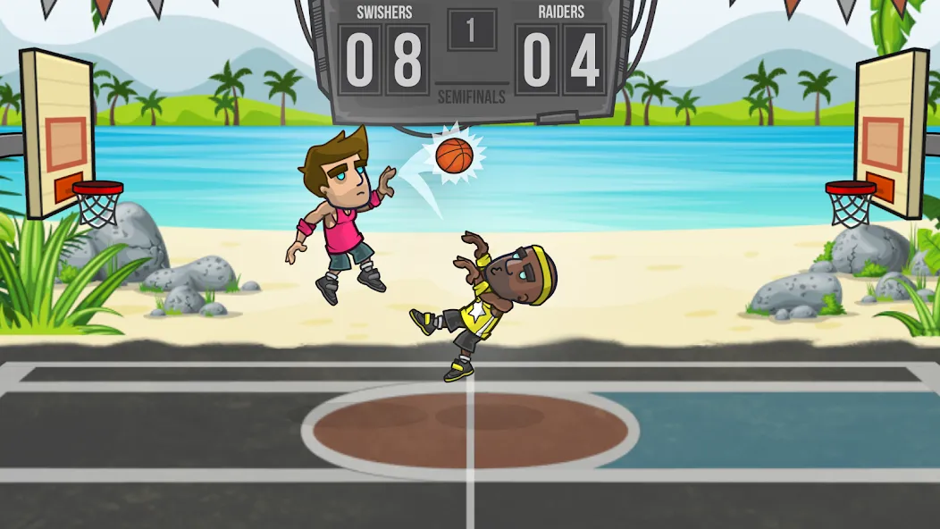 Взлом Basketball Battle  [МОД Меню] — полная версия apk на Андроид screen 3