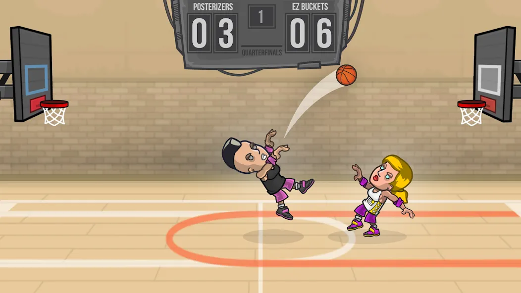 Взлом Basketball Battle  [МОД Меню] — полная версия apk на Андроид screen 4