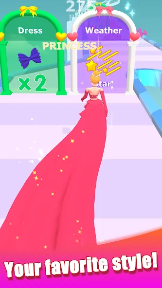 Взломанная Dancing Dress — Fashion Girl (Дансинг Дресс)  [МОД Menu] — полная версия apk на Андроид screen 3