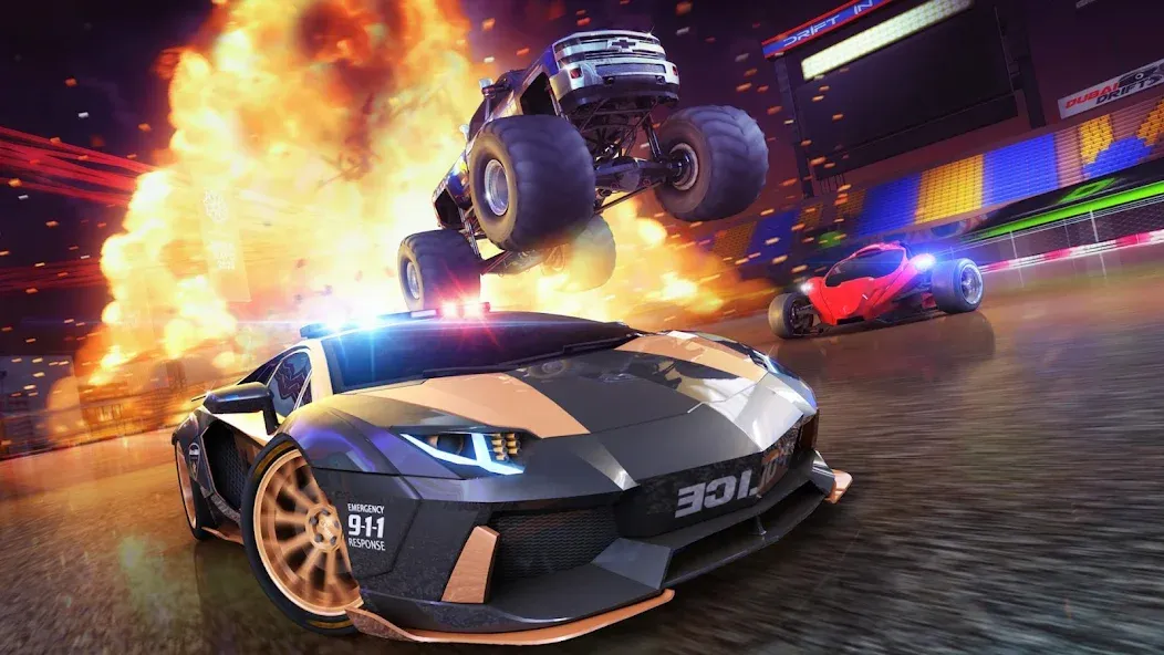 Взлом Dubai Drift 2  [МОД Много монет] — полная версия apk на Андроид screen 3