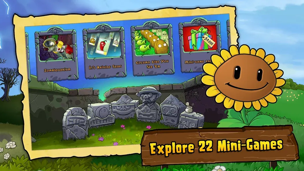 Скачать взломанную Plants vs. Zombies™  [МОД Mega Pack] — последняя версия apk на Андроид screen 4