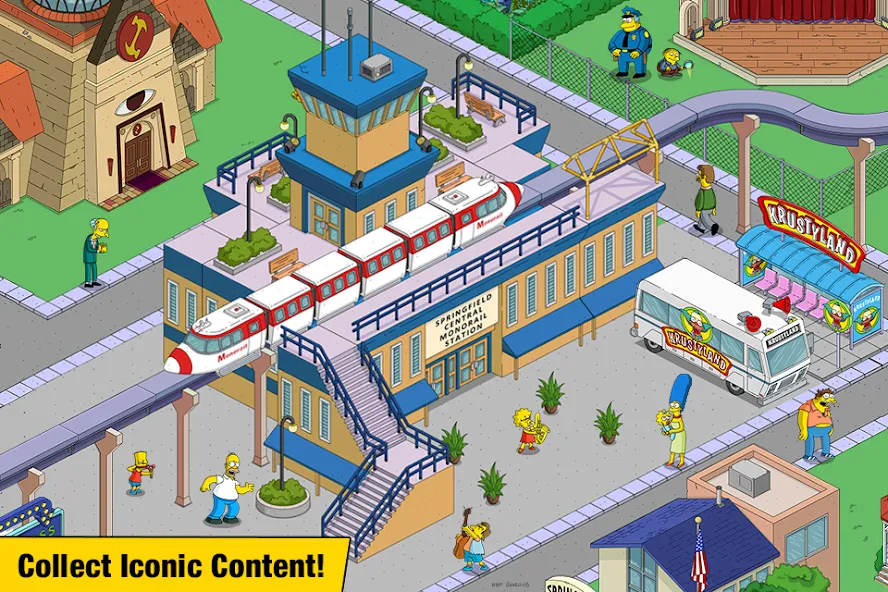 Взлом The Simpsons™:  Tapped Out (Зе Симпсонс)  [МОД Бесконечные деньги] — последняя версия apk на Андроид screen 3