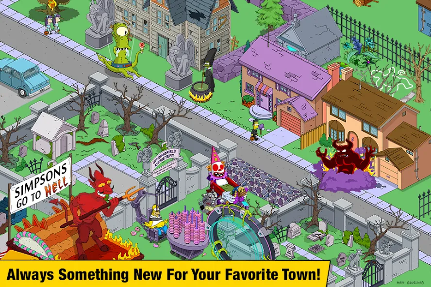 Взлом The Simpsons™:  Tapped Out (Зе Симпсонс)  [МОД Бесконечные деньги] — последняя версия apk на Андроид screen 4