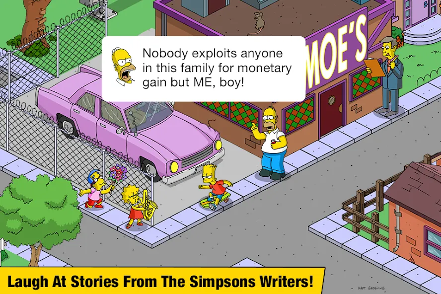 Взлом The Simpsons™:  Tapped Out (Зе Симпсонс)  [МОД Бесконечные деньги] — последняя версия apk на Андроид screen 5