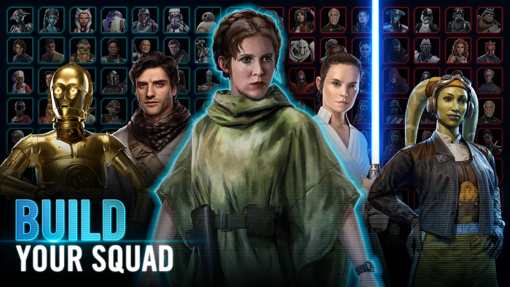 Взлом Star Wars™: Galaxy of Heroes (Ста Вас)  [МОД Unlocked] — стабильная версия apk на Андроид screen 1