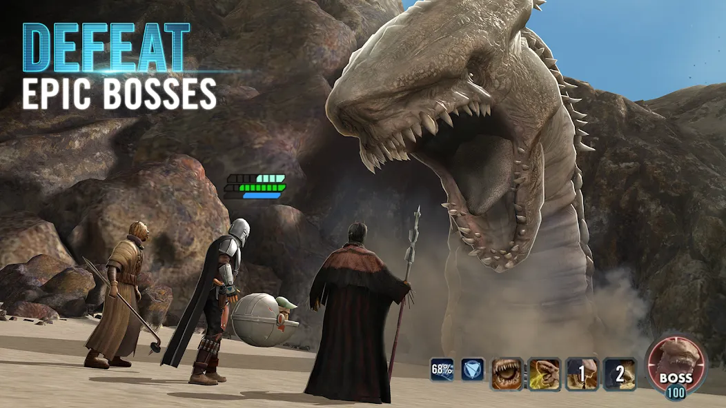 Взлом Star Wars™: Galaxy of Heroes (Ста Вас)  [МОД Unlocked] — стабильная версия apk на Андроид screen 3