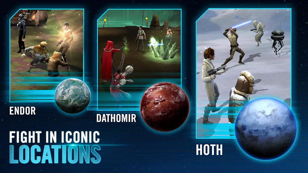 Взлом Star Wars™: Galaxy of Heroes (Ста Вас)  [МОД Unlocked] — стабильная версия apk на Андроид screen 4