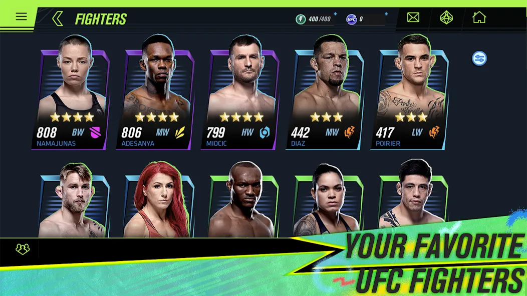 Взломанная EA SPORTS™ UFC® Mobile 2 (ИА СПОРТС УФЦ 2)  [МОД Меню] — полная версия apk на Андроид screen 2