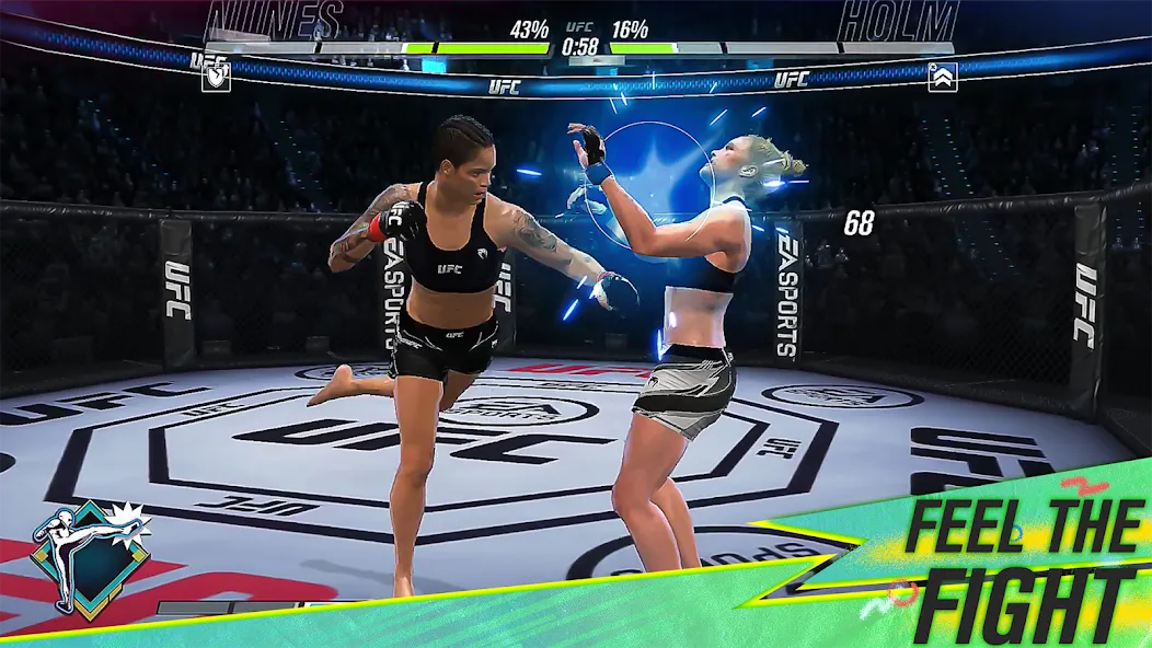 Взломанная EA SPORTS™ UFC® Mobile 2 (ИА СПОРТС УФЦ 2)  [МОД Меню] — полная версия apk на Андроид screen 3