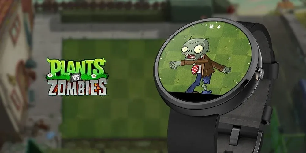 Скачать взлом Plants vs. Zombies™ Watch Face  [МОД Unlimited Money] — полная версия apk на Андроид screen 1