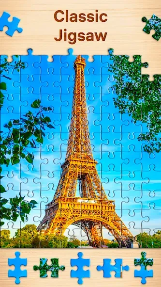 Скачать взлом Jigsaw Puzzles — Puzzle Games  [МОД Много денег] — полная версия apk на Андроид screen 1