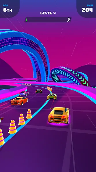 Скачать взлом Race Master 3D — Car Racing (Рэйс мастер 3Д)  [МОД Menu] — последняя версия apk на Андроид screen 2