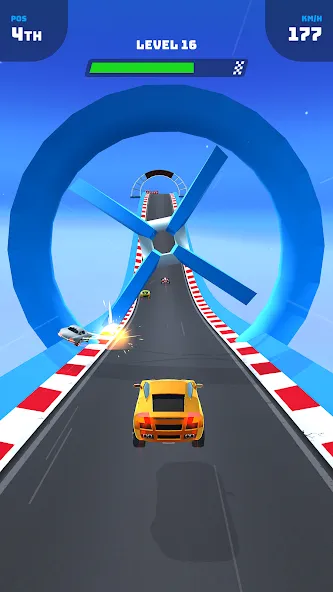 Скачать взлом Race Master 3D — Car Racing (Рэйс мастер 3Д)  [МОД Menu] — последняя версия apk на Андроид screen 4