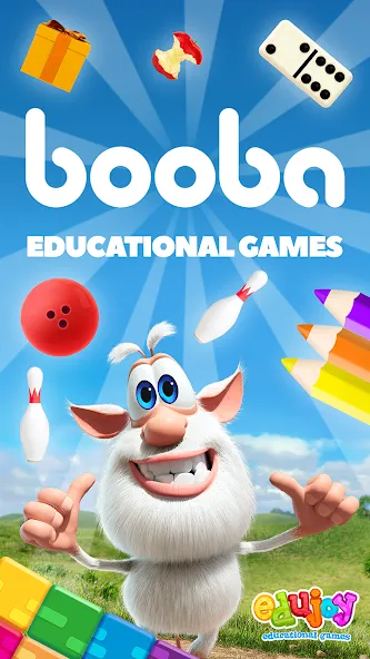 Скачать взломанную Booba — Educational Games  [МОД Много монет] — стабильная версия apk на Андроид screen 1