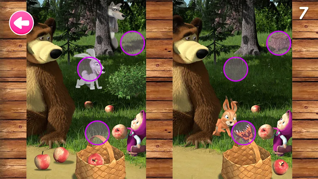 Взлом Masha and the Bear Educational  [МОД Menu] — последняя версия apk на Андроид screen 4