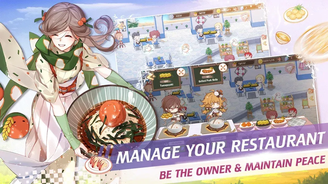 Скачать взлом Food Fantasy (Фуд Фэнтези)  [МОД Все открыто] — полная версия apk на Андроид screen 3