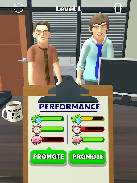 Взлом Boss Life 3D: Office Adventure (Босс Лайф 3Д)  [МОД Unlocked] — полная версия apk на Андроид screen 5