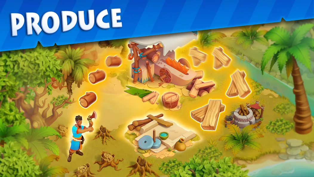 Взломанная Nile Valley: Farm Adventure (Ниловская долина)  [МОД Menu] — стабильная версия apk на Андроид screen 4