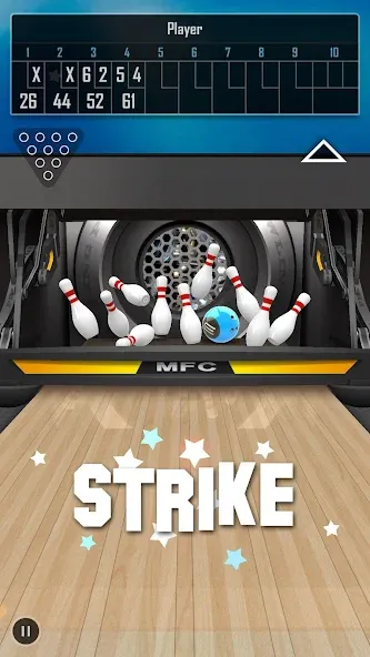 Взломанная Bowling 3D Pro (Боулинг 3D Про)  [МОД Mega Pack] — полная версия apk на Андроид screen 2