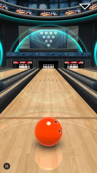 Скачать взломанную Bowling Game 3D (Боулинг игра 3D)  [МОД Mega Pack] — полная версия apk на Андроид screen 1