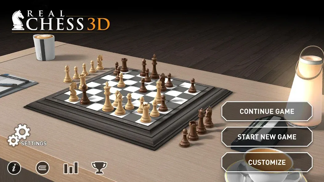 Скачать взлом Real Chess 3D (Реал Чесс 3Д)  [МОД Unlimited Money] — полная версия apk на Андроид screen 3