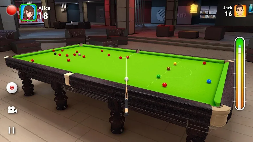 Взломанная Real Snooker 3D (Реал Снукер 3D)  [МОД Mega Pack] — последняя версия apk на Андроид screen 1