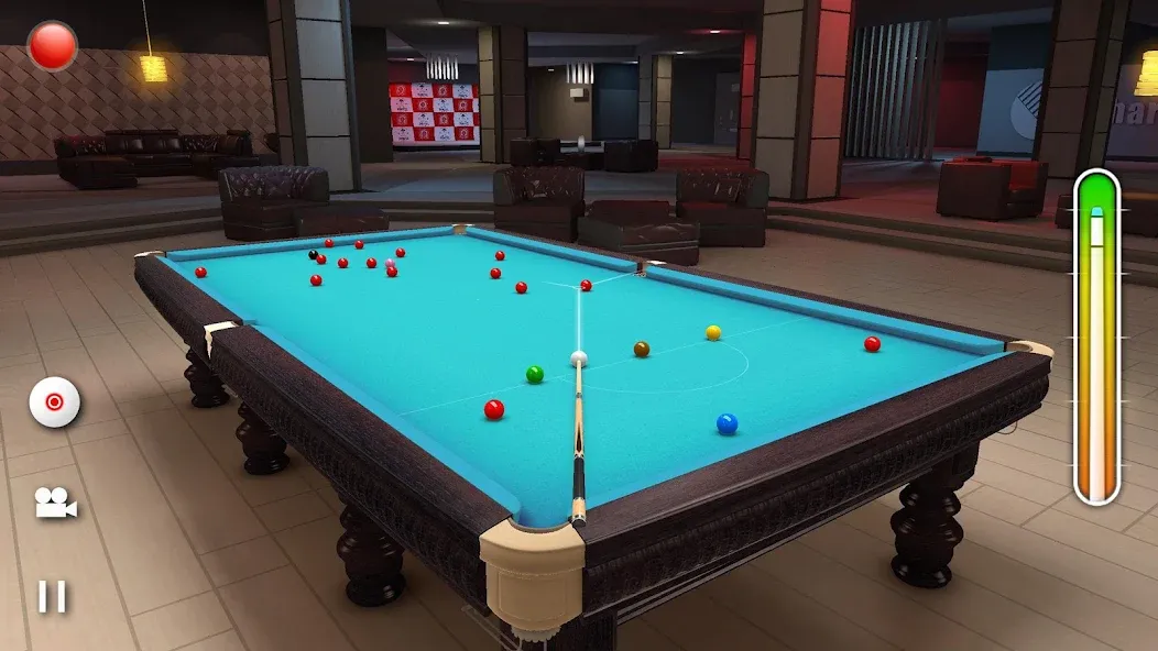 Взломанная Real Snooker 3D (Реал Снукер 3D)  [МОД Mega Pack] — последняя версия apk на Андроид screen 3