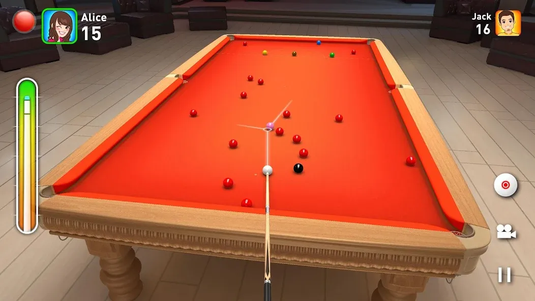 Взломанная Real Snooker 3D (Реал Снукер 3D)  [МОД Mega Pack] — последняя версия apk на Андроид screen 4