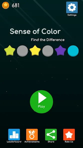 Взлом Sense of Color — Find the Diff  [МОД Меню] — последняя версия apk на Андроид screen 1