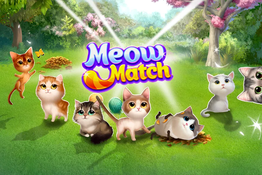 Взломанная Meow Match (Мяу Матч)  [МОД Бесконечные монеты] — стабильная версия apk на Андроид screen 3