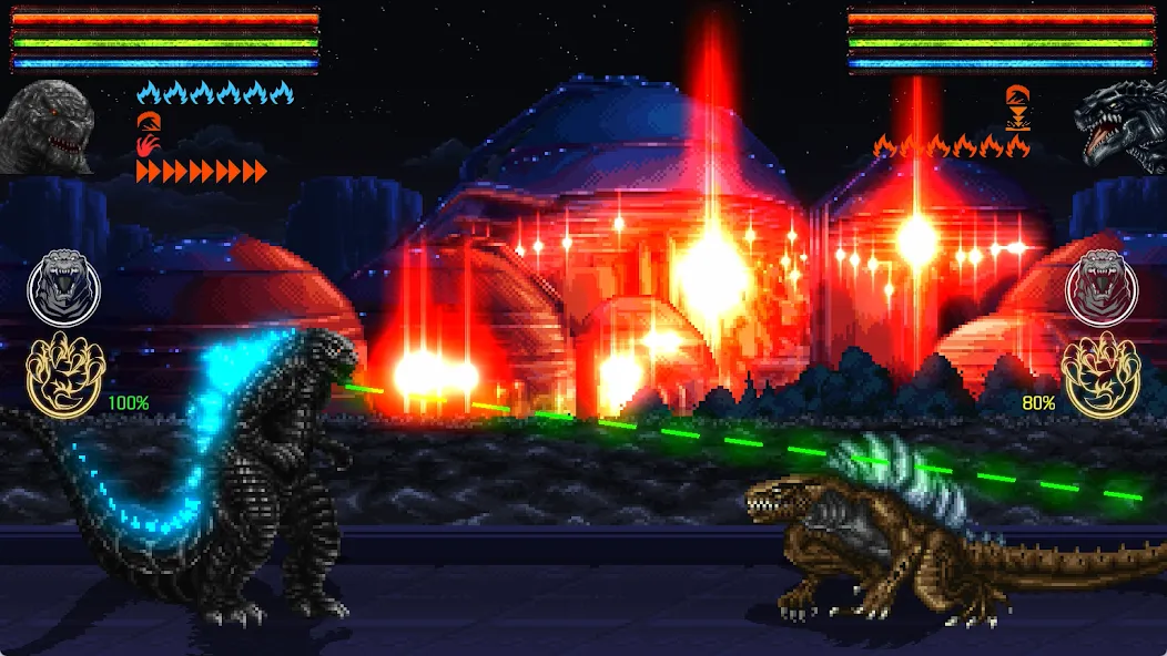 Скачать взломанную Godzilla: Omniverse (Годзилла)  [МОД Все открыто] — последняя версия apk на Андроид screen 1