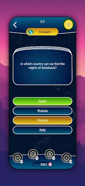 Скачать взлом Millionaire Trivia Quiz  [МОД Unlocked] — полная версия apk на Андроид screen 3