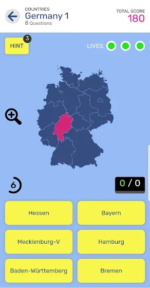 Скачать взлом Map Quiz World Geography (Мап Квиз Всемирная География)  [МОД Меню] — стабильная версия apk на Андроид screen 2