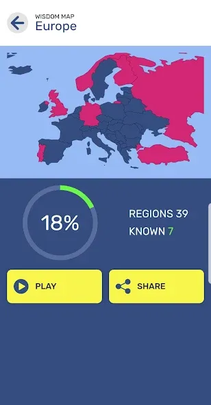 Скачать взлом Map Quiz World Geography (Мап Квиз Всемирная География)  [МОД Меню] — стабильная версия apk на Андроид screen 4